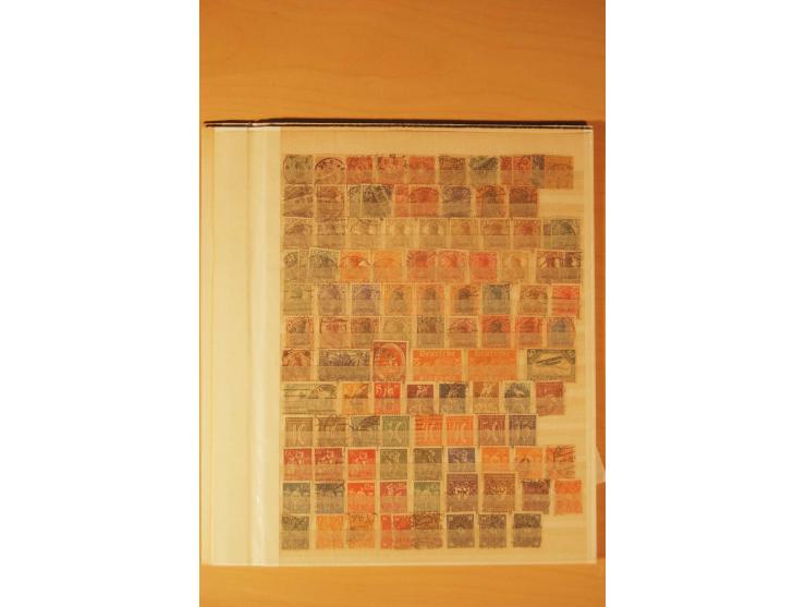 1859/1980 (ca.), postfrischer, ungebrauchter und gestempelter Posten, dabei Sammlung Bund mit Posthorn, Berlin mit Bl.1, Fran