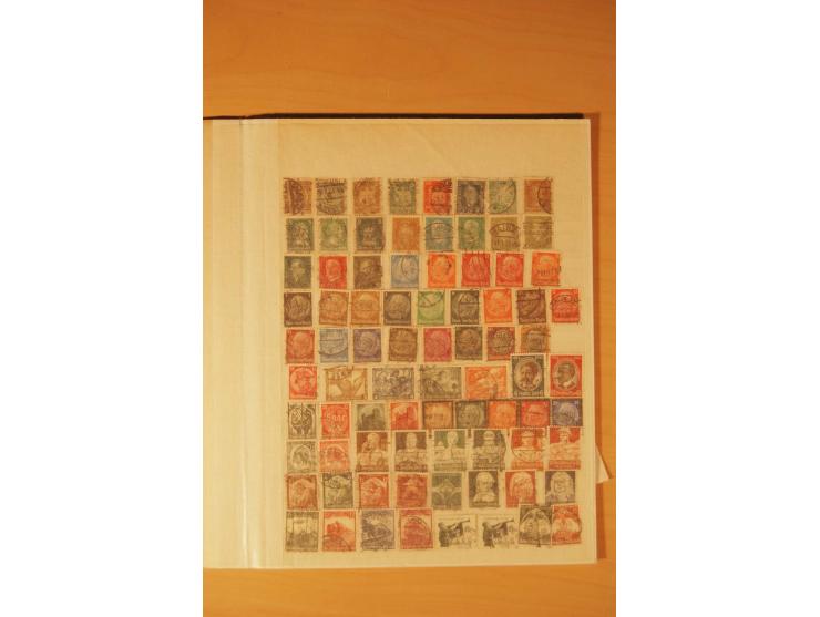 1859/1980 (ca.), postfrischer, ungebrauchter und gestempelter Posten, dabei Sammlung Bund mit Posthorn, Berlin mit Bl.1, Fran