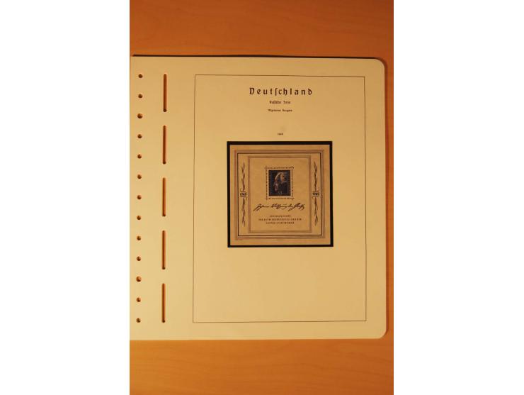 1859/1980 (ca.), postfrischer, ungebrauchter und gestempelter Posten, dabei Sammlung Bund mit Posthorn, Berlin mit Bl.1, Fran