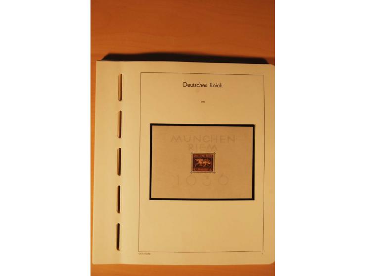 1859/1980 (ca.), postfrischer, ungebrauchter und gestempelter Posten, dabei Sammlung Bund mit Posthorn, Berlin mit Bl.1, Fran