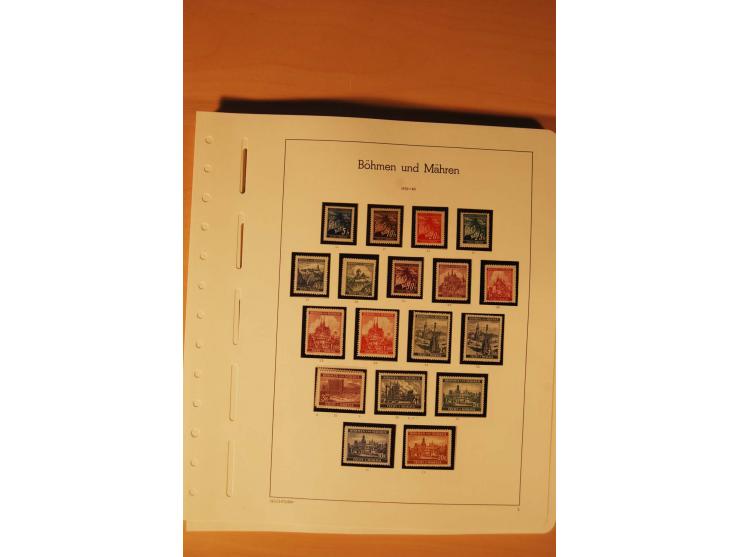 1859/1980 (ca.), postfrischer, ungebrauchter und gestempelter Posten, dabei Sammlung Bund mit Posthorn, Berlin mit Bl.1, Fran