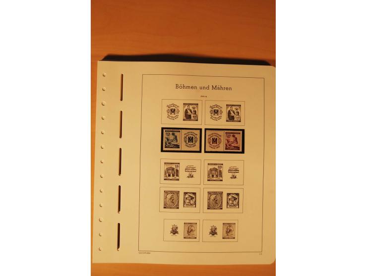 1859/1980 (ca.), postfrischer, ungebrauchter und gestempelter Posten, dabei Sammlung Bund mit Posthorn, Berlin mit Bl.1, Fran