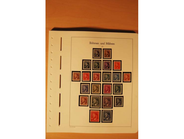 1859/1980 (ca.), postfrischer, ungebrauchter und gestempelter Posten, dabei Sammlung Bund mit Posthorn, Berlin mit Bl.1, Fran