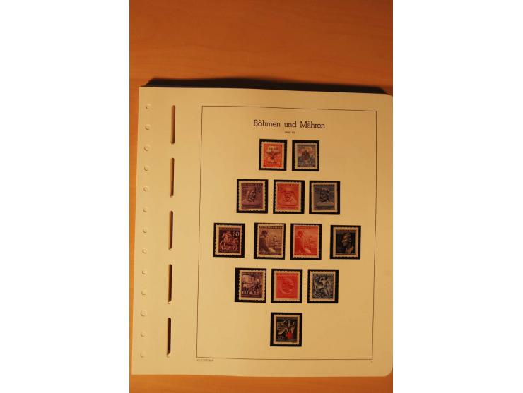 1859/1980 (ca.), postfrischer, ungebrauchter und gestempelter Posten, dabei Sammlung Bund mit Posthorn, Berlin mit Bl.1, Fran
