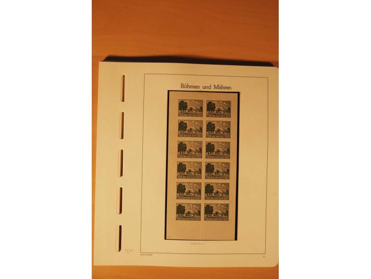 1859/1980 (ca.), postfrischer, ungebrauchter und gestempelter Posten, dabei Sammlung Bund mit Posthorn, Berlin mit Bl.1, Fran