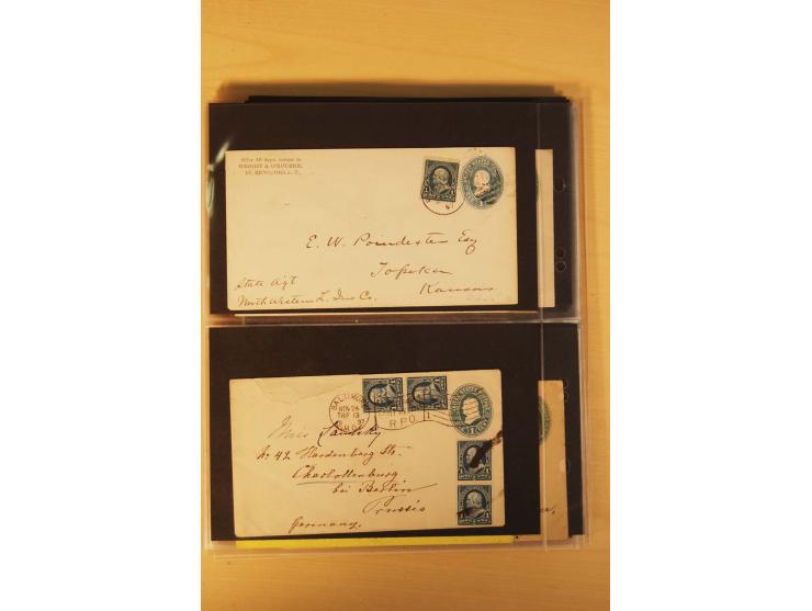  1855/1880, interessante Partie mit über 100 Briefen und Karten, dabei ein guter Teil Altitalien (Kirchenstaat, Parma und Tos