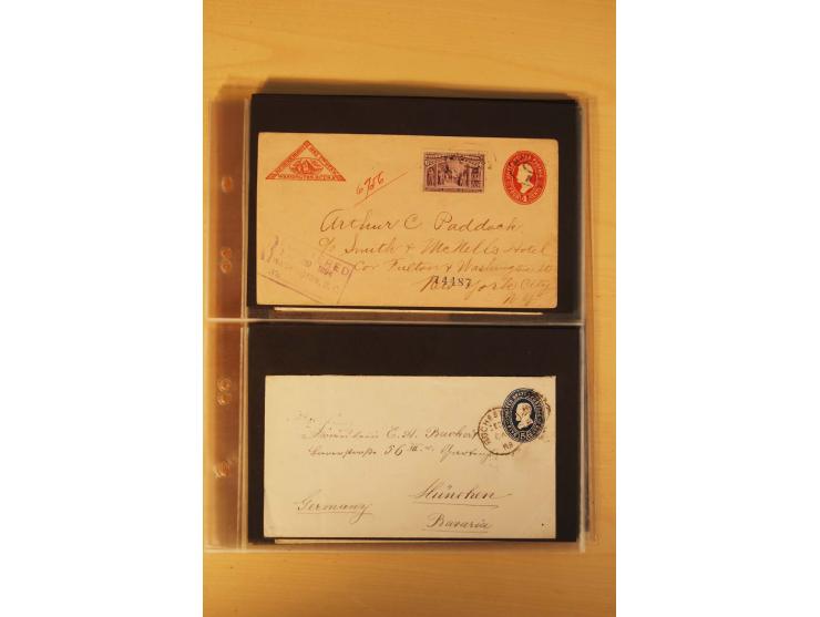  1855/1880, interessante Partie mit über 100 Briefen und Karten, dabei ein guter Teil Altitalien (Kirchenstaat, Parma und Tos