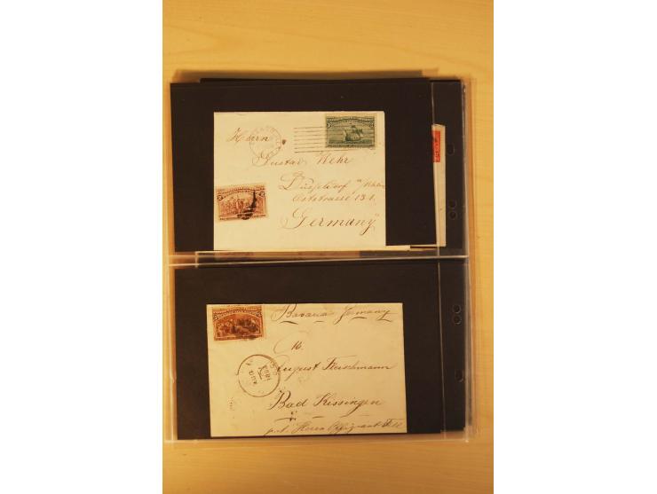  1855/1880, interessante Partie mit über 100 Briefen und Karten, dabei ein guter Teil Altitalien (Kirchenstaat, Parma und Tos