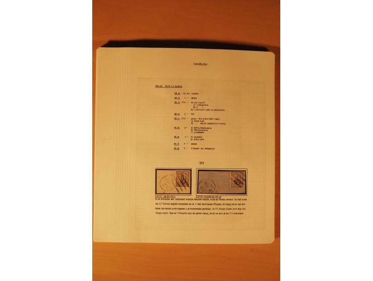 1859/67, ungebrauchte, ungestempelte spezialisierte alte Sammlung mit vielen besseren und interessanten Stücken, dabei u.a. M