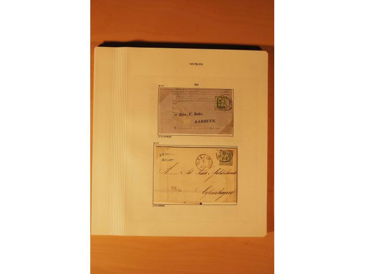 1859/67, ungebrauchte, ungestempelte spezialisierte alte Sammlung mit vielen besseren und interessanten Stücken, dabei u.a. M