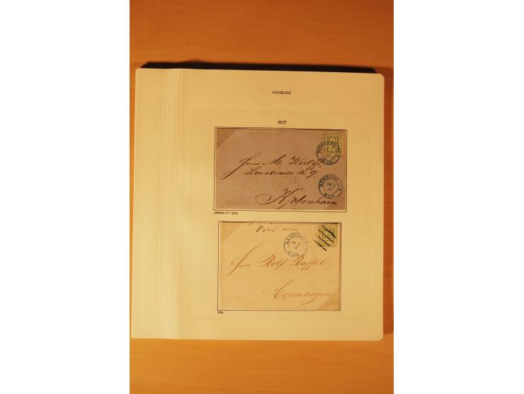 1859/67, ungebrauchte, ungestempelte spezialisierte alte Sammlung mit vielen besseren und interessanten Stücken, dabei u.a. M