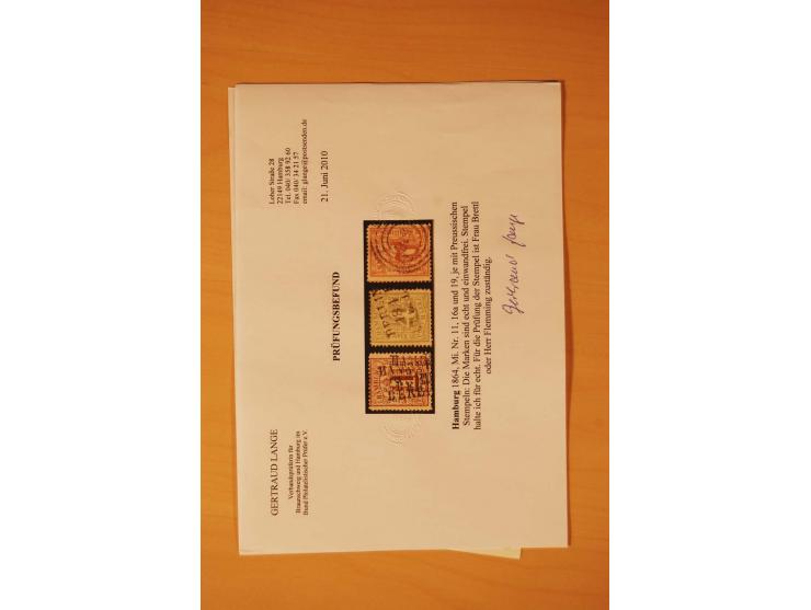 1859/67, ungebrauchte, ungestempelte spezialisierte alte Sammlung mit vielen besseren und interessanten Stücken, dabei u.a. M