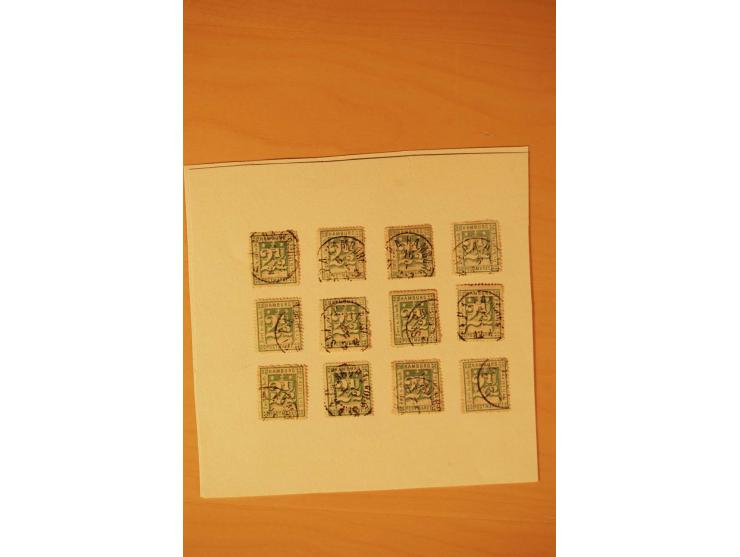 1859/67, ungebrauchte, ungestempelte spezialisierte alte Sammlung mit vielen besseren und interessanten Stücken, dabei u.a. M