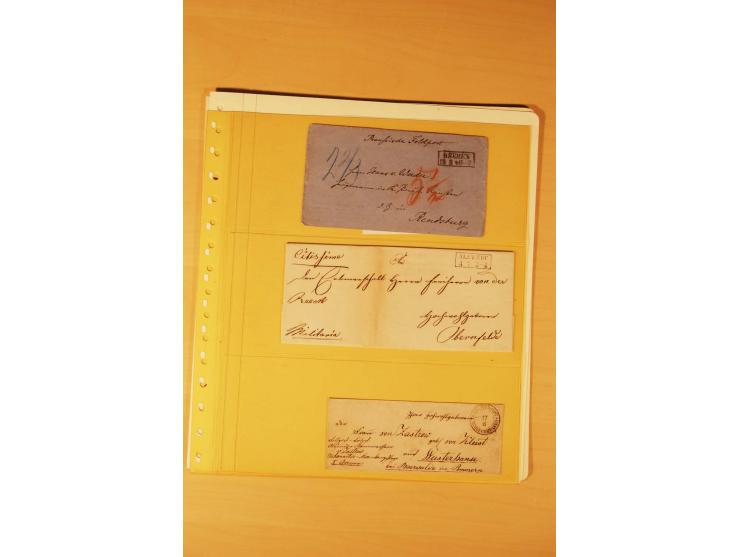 1850/67, ungebrauchte und gestempelte Sammlung, dabei Farbnuancen, dünnes Papier, Plattenfehler wie Mi.-Nr. 11I (Attest Kasta
