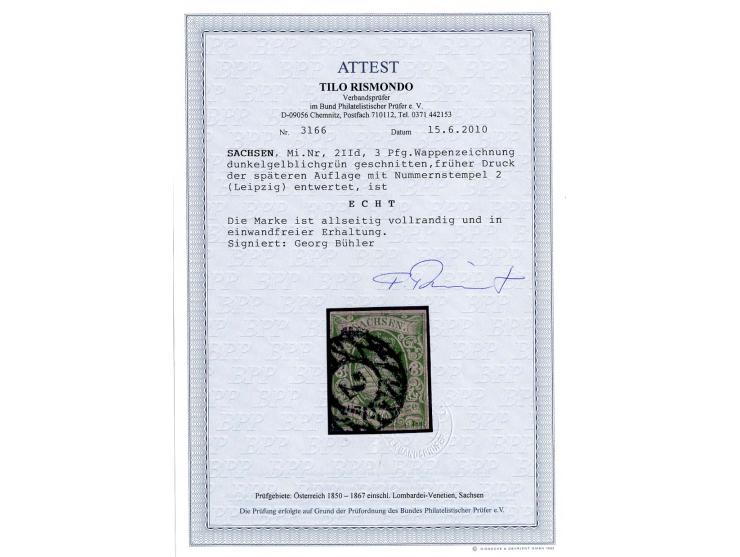 1850/67, gestempelte Sammlung mit u.a. Mi.-Nr. 1a (kleine Mängel), 2Ia (2), 2Id, 2IId, 12 (7), 13 (3), 18aa, 19d (2), 19f etc
