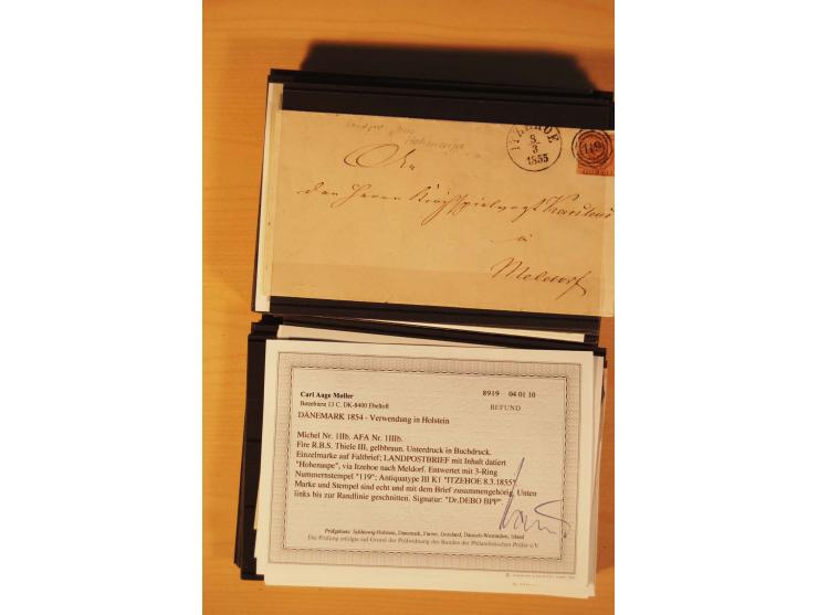 1850/67, ungebrauchte und gestempelte Partie, dabei bessere Werte wie Mi.-Nr. 1a ungebraucht (2) und gestempelt, Einheiten wi