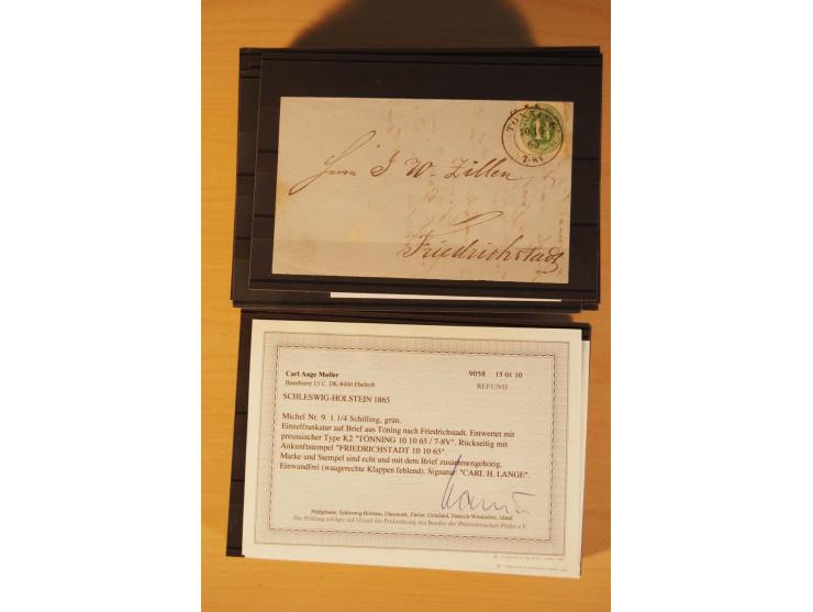 1850/67, ungebrauchte und gestempelte Partie, dabei bessere Werte wie Mi.-Nr. 1a ungebraucht (2) und gestempelt, Einheiten wi
