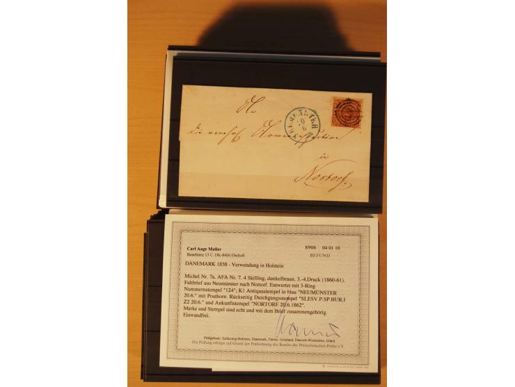 1850/67, ungebrauchte und gestempelte Partie, dabei bessere Werte wie Mi.-Nr. 1a ungebraucht (2) und gestempelt, Einheiten wi