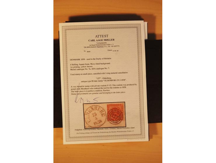 1850/67, ungebrauchte und gestempelte Partie, dabei bessere Werte wie Mi.-Nr. 1a ungebraucht (2) und gestempelt, Einheiten wi
