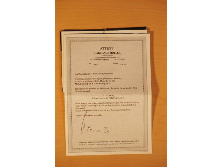 1850/67, ungebrauchte und gestempelte Partie, dabei bessere Werte wie Mi.-Nr. 1a ungebraucht (2) und gestempelt, Einheiten wi