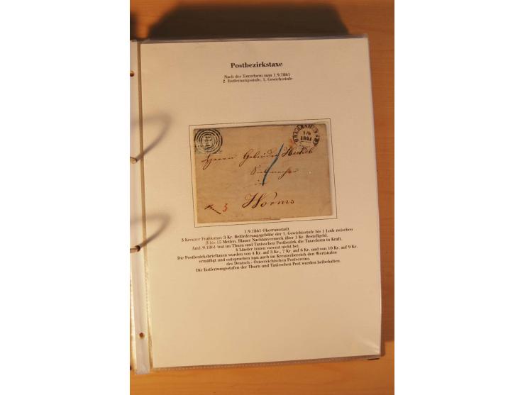 Inlands- und Wechselverkehr, sehr umfangreiche und mit enormem Fachwissen über Jahrzehnte aufgebaute Sammlung mit einer Vielz