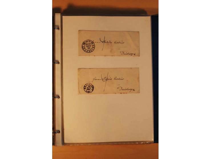 Inlands- und Wechselverkehr, sehr umfangreiche und mit enormem Fachwissen über Jahrzehnte aufgebaute Sammlung mit einer Vielz