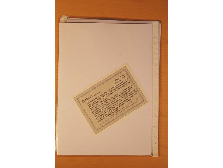 1872/75, Brustschilde-Spezialsammlung: auf 128 Blättern ausstellungsmäßig aufgezogen und beschriftet, dabei gute Einzelfranka