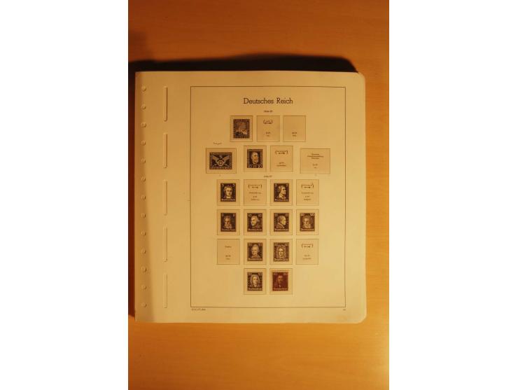 1919/32, umfangreiche, meist gestempelte und ungebrauchte/postfrische Sammlung im Vordruckalbum mit vielen besseren und kompl
