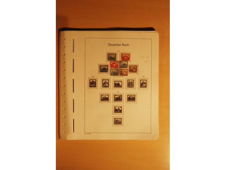 1919/32, umfangreiche, meist gestempelte und ungebrauchte/postfrische Sammlung im Vordruckalbum mit vielen besseren und kompl