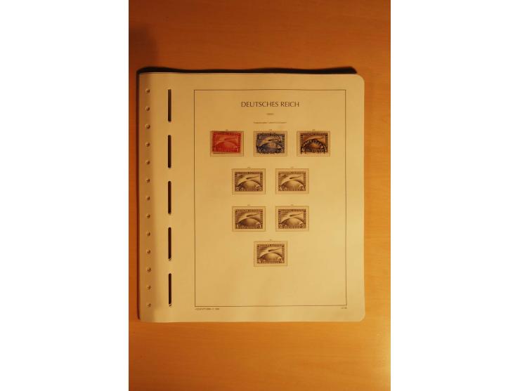 1919/32, umfangreiche, meist gestempelte und ungebrauchte/postfrische Sammlung im Vordruckalbum mit vielen besseren und kompl