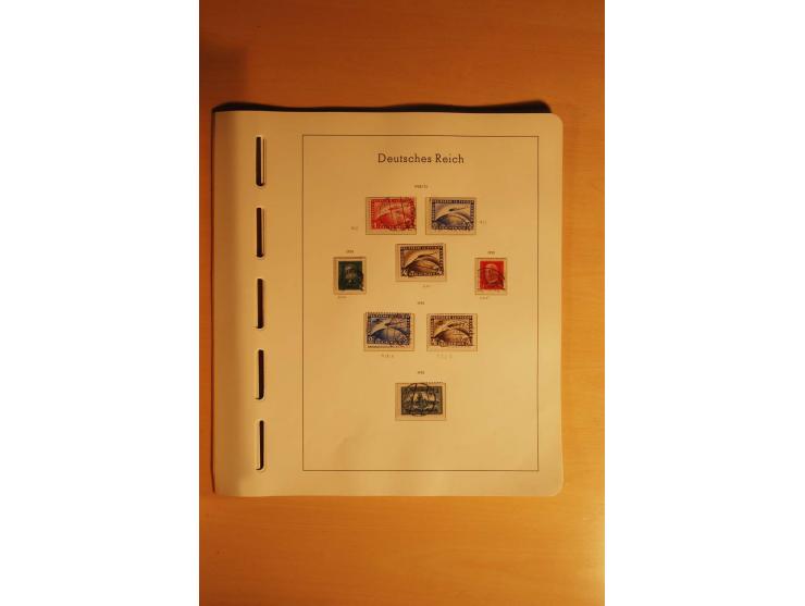 1919/32, umfangreiche, meist gestempelte und ungebrauchte/postfrische Sammlung im Vordruckalbum mit vielen besseren und kompl