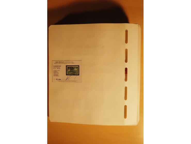 1919/32, umfangreiche, meist gestempelte und ungebrauchte/postfrische Sammlung im Vordruckalbum mit vielen besseren und kompl