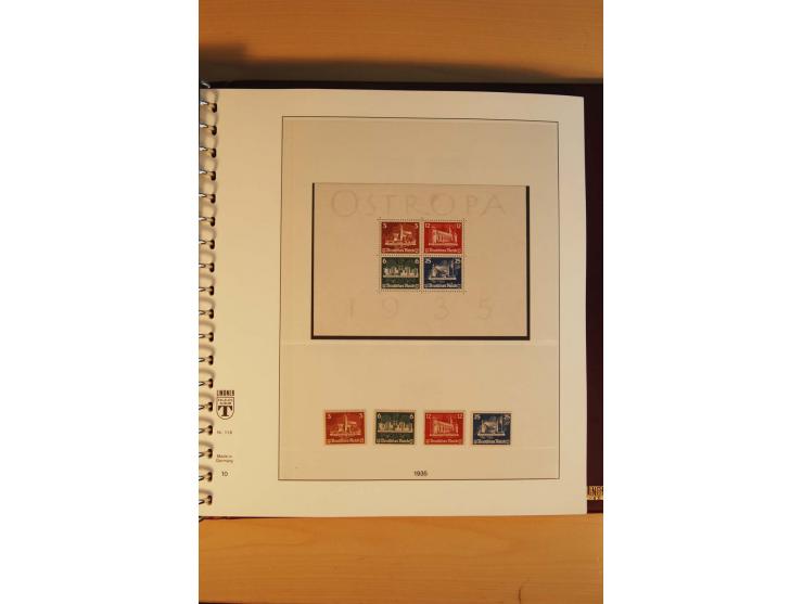 1923/45, postfrische kpl. Sammlung incl. Dienst, nur wenige Werte ungebraucht oder mit kleinen Gummimängeln,etliche sign. und