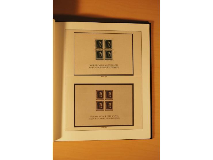 1933/45, ungebrauchte Sammlung mit u.a. Bl.2, vieles mit Neugummi