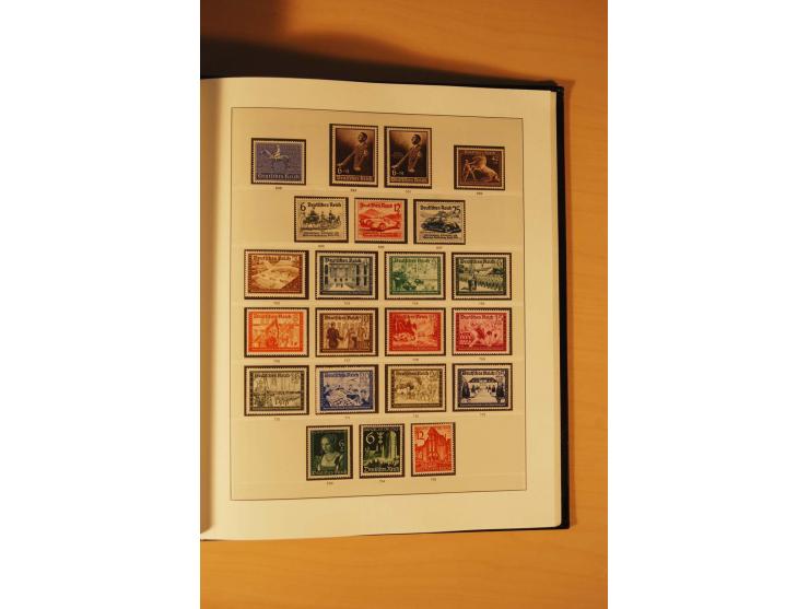 1933/45, ungebrauchte Sammlung mit u.a. Bl.2, vieles mit Neugummi
