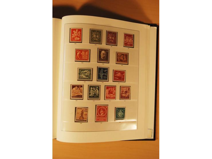 1933/45, ungebrauchte Sammlung mit u.a. Bl.2, vieles mit Neugummi