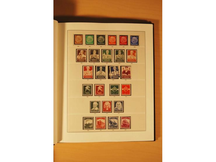 1933/45, ungebrauchte Sammlung mit u.a. Bl.2, vieles mit Neugummi