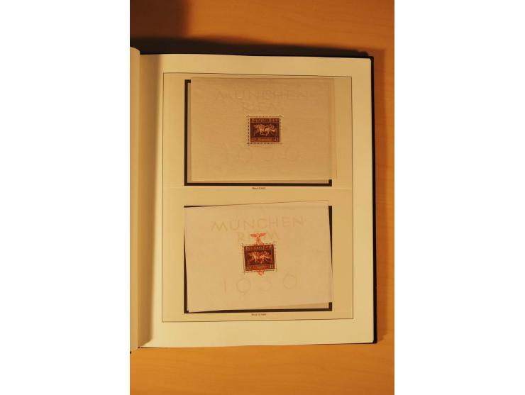 1933/45, ungebrauchte Sammlung mit u.a. Bl.2, vieles mit Neugummi