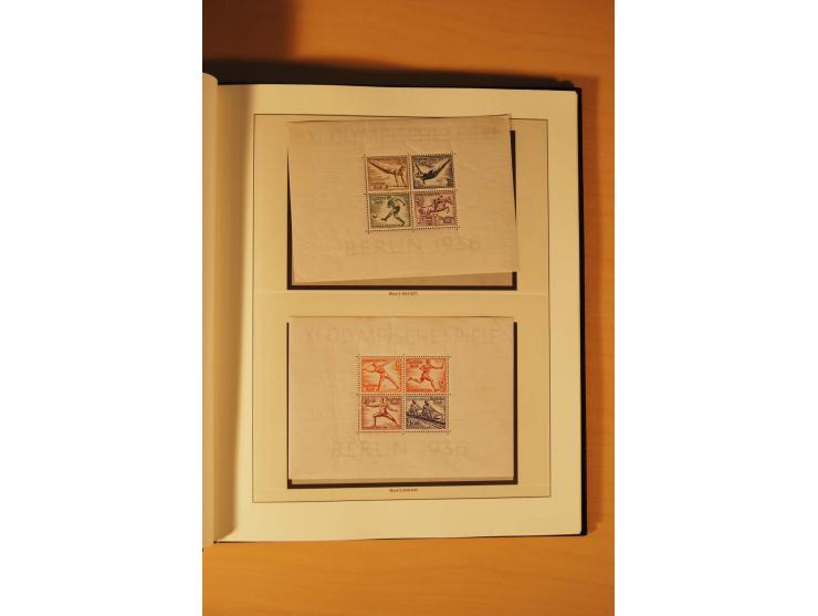 1933/45, ungebrauchte Sammlung mit u.a. Bl.2, vieles mit Neugummi