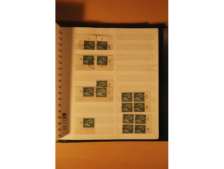 1933/45, meist ungebrauchte und gestempelte Sammlung in 2 Vordruckalben mit Einheiten, Besonderheiten und vielen Briefen und 