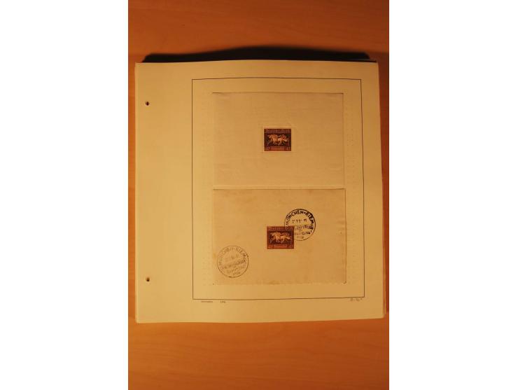 1933/45, ungebrauchte und gestempelte Sammlung mit besseren Ausgaben, dazu etwas Besetzung II und Danzig