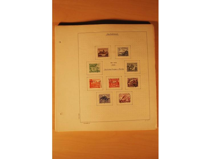 1933/45, ungebrauchte und gestempelte Sammlung mit besseren Ausgaben, dazu etwas Besetzung II und Danzig