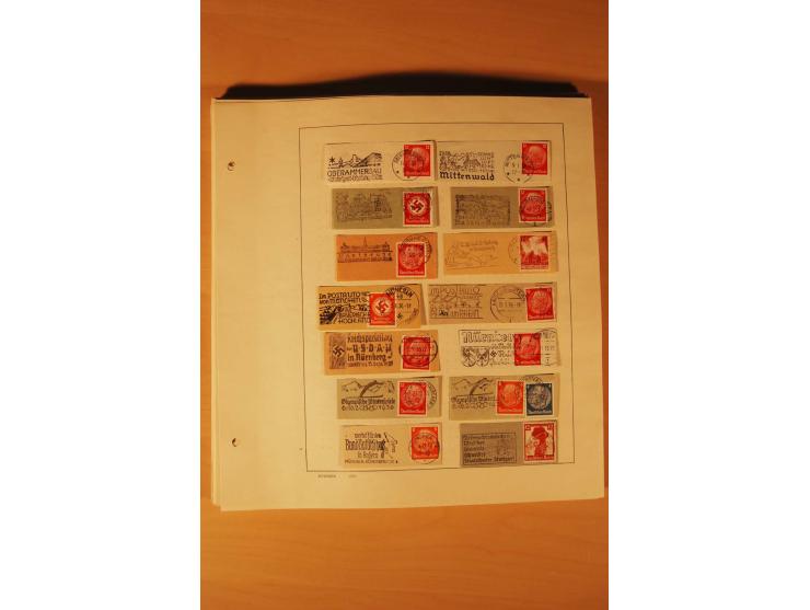 1933/45, ungebrauchte und gestempelte Sammlung mit besseren Ausgaben, dazu etwas Besetzung II und Danzig