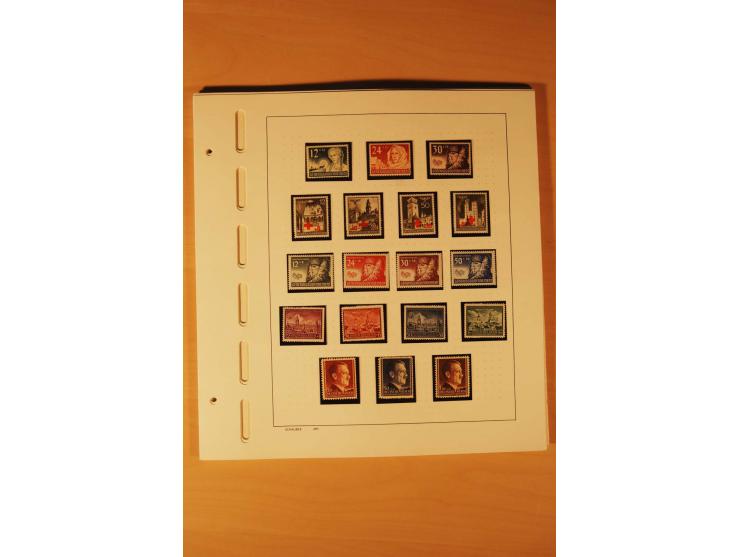 1933/45, ungebrauchte und gestempelte Sammlung mit besseren Ausgaben, dazu etwas Besetzung II und Danzig