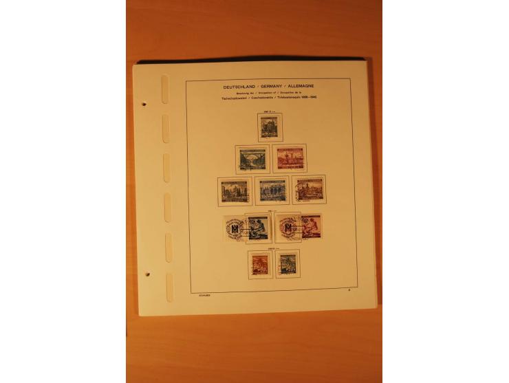 1933/45, ungebrauchte und gestempelte Sammlung mit besseren Ausgaben, dazu etwas Besetzung II und Danzig