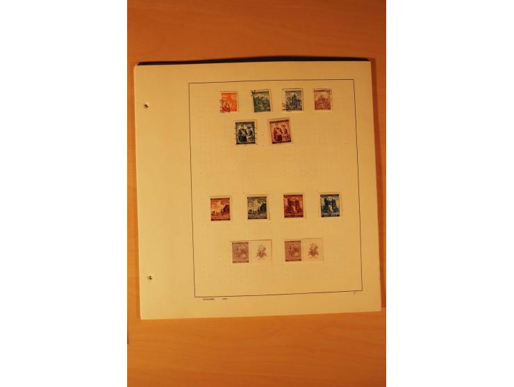 1933/45, ungebrauchte und gestempelte Sammlung mit besseren Ausgaben, dazu etwas Besetzung II und Danzig