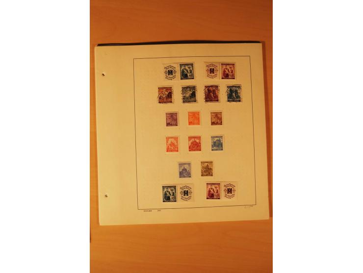 1933/45, ungebrauchte und gestempelte Sammlung mit besseren Ausgaben, dazu etwas Besetzung II und Danzig
