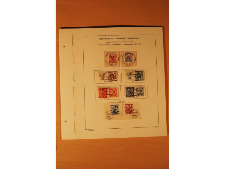 1933/45, ungebrauchte und gestempelte Sammlung mit besseren Ausgaben, dazu etwas Besetzung II und Danzig