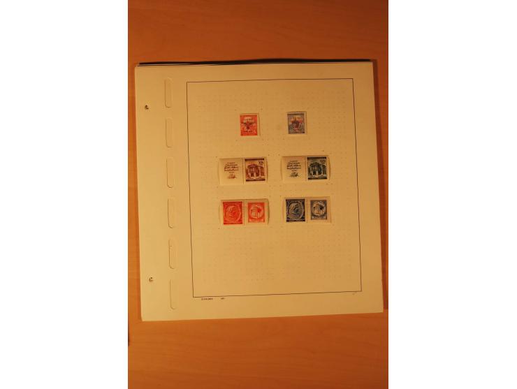 1933/45, ungebrauchte und gestempelte Sammlung mit besseren Ausgaben, dazu etwas Besetzung II und Danzig