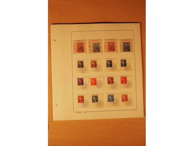 1933/45, ungebrauchte und gestempelte Sammlung mit besseren Ausgaben, dazu etwas Besetzung II und Danzig